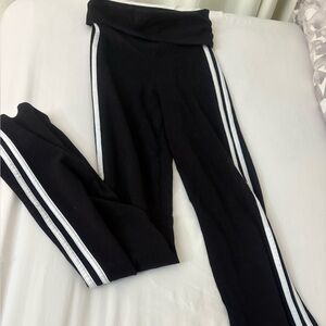 Black pant with White Stripes